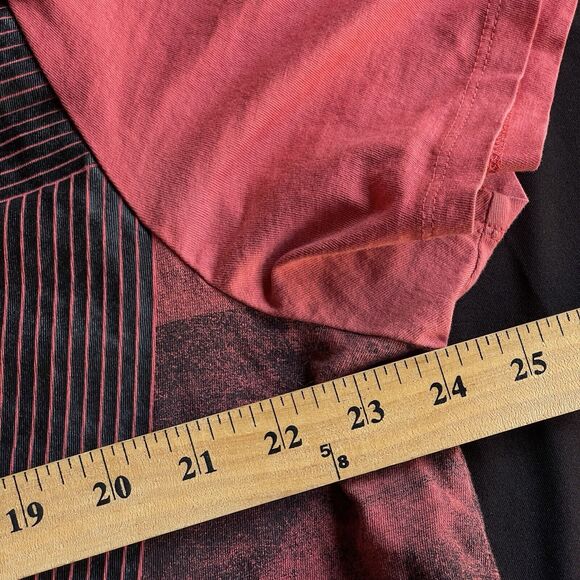 Guess Los Angeles‎ Shirt Mens 2X XXL Red Cotton Short Sleeve Double Sided Y2K - Picture 10 of 12